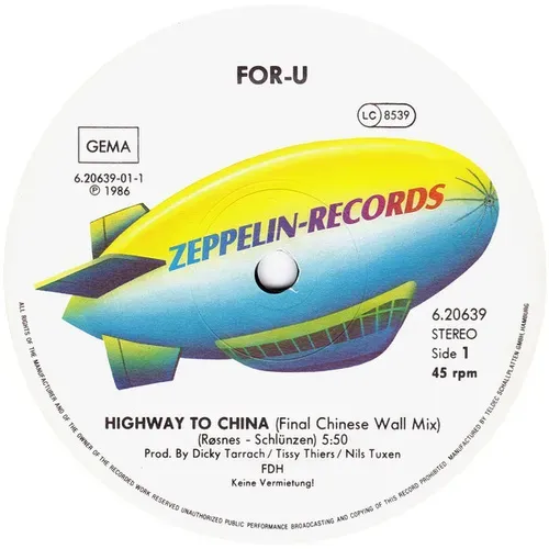 For-U - Highway to China (Maxi-Single) – Bild 2