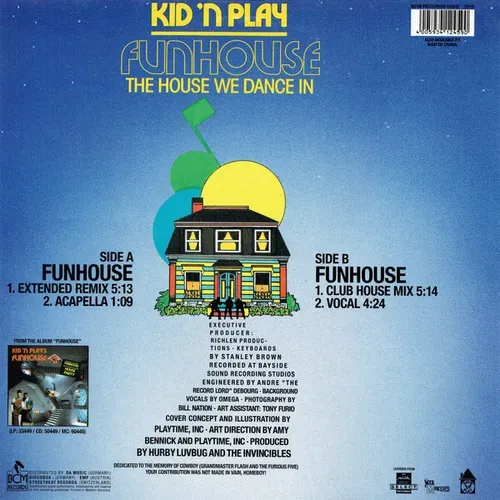 Kid'n Play's - Funhouse (Maxi-Single) – Bild 2