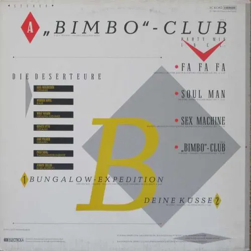 Maahn Wolf - Bimbo Club Party (Maxi-Single) – Bild 2