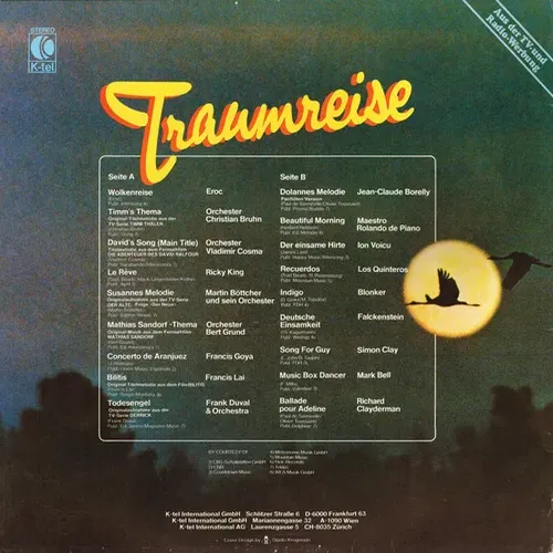 Various Artists - Traumreise (Die schönsten und verträumtesten Instrumental-Hits unserer Tage) (LP) – Bild 2