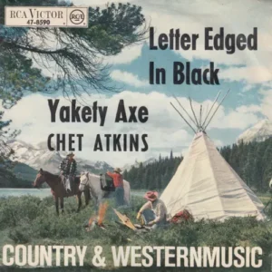 Atkins Chet - Letter edged in black (nur Cover)