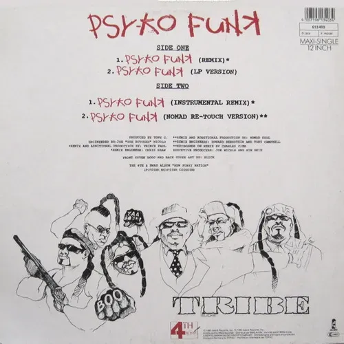 Boo Yaa T.R.I.B.E. - Psyko Funk (Maxi-Single) – Bild 2