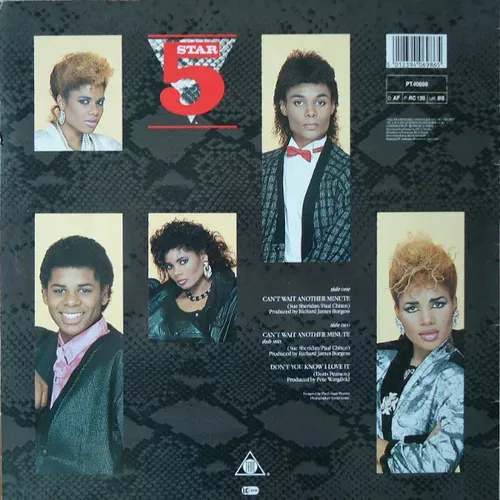 Five Star - Can't wait another minute (Maxi-Single) – Bild 2