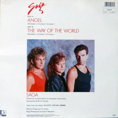Saga - Angel (Maxi-Single) – Bild 2