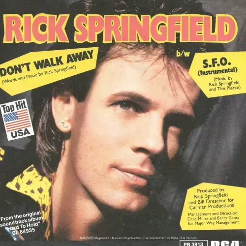 Springfield Rick - Don't walk away (nur Cover)