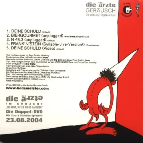 Ärzte - Deine Schuld (CD) – Bild 2