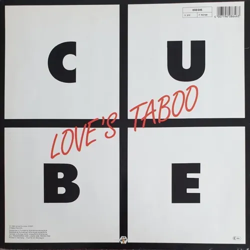 Cube - Love's taboo (Maxi-Single) – Bild 2