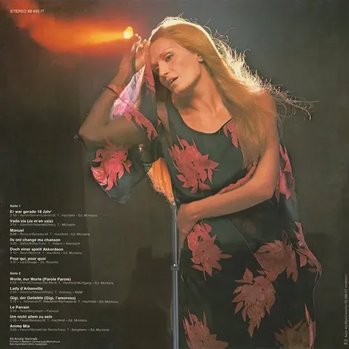 Dalida - Die neuen Lieder der Dalida (LP) – Bild 2