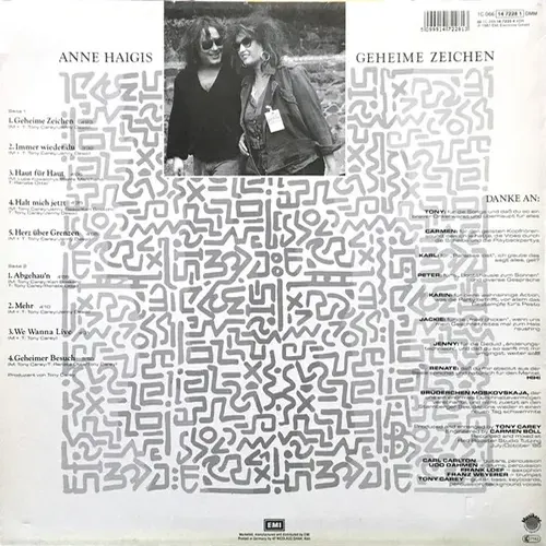 Haigis Anne - Geheime Zeichen (LP) – Bild 2
