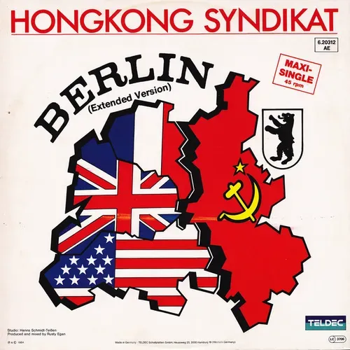 Hongkong Syndikat - Berlin (Extended Version) (Maxi-Single)