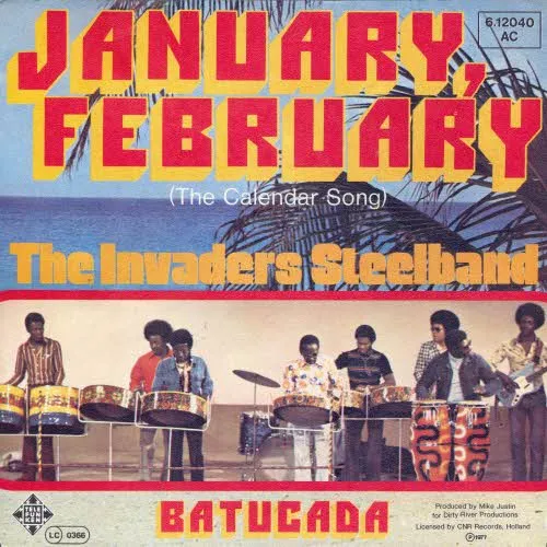 Invaders Steelband - January, February (The Calendar Song) (nur Cover-NL)