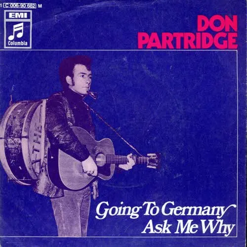 Partridge Don - Going to Germany (nur Cover)