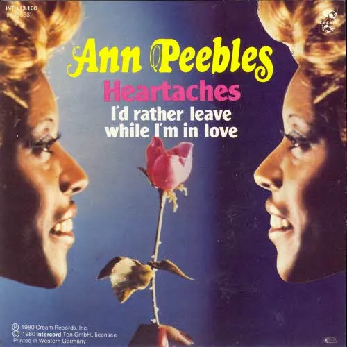Peebles Ann - Heartaches (nur Cover)