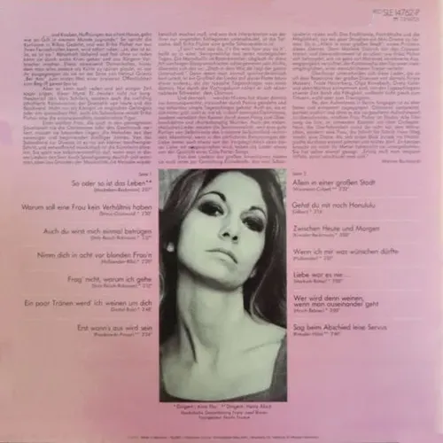 Pluhar Erika - So oder so ist das Leben (LP) – Bild 2