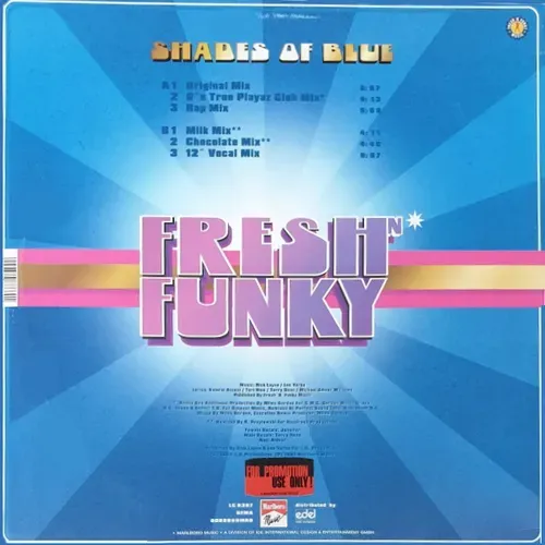 Fresh 'n' Funky - Shades of blue (Maxi-Single) – Bild 2