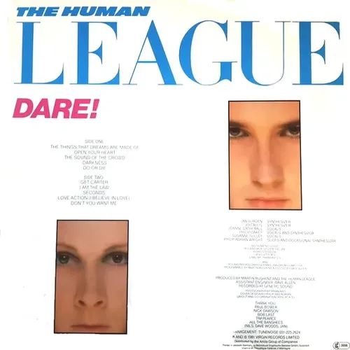 Human League - Dare (LP) – Bild 2