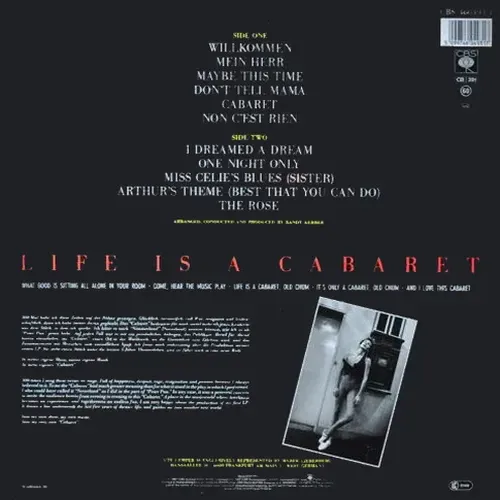 Lemper Ute - Life is A Cabaret (LP) – Bild 2