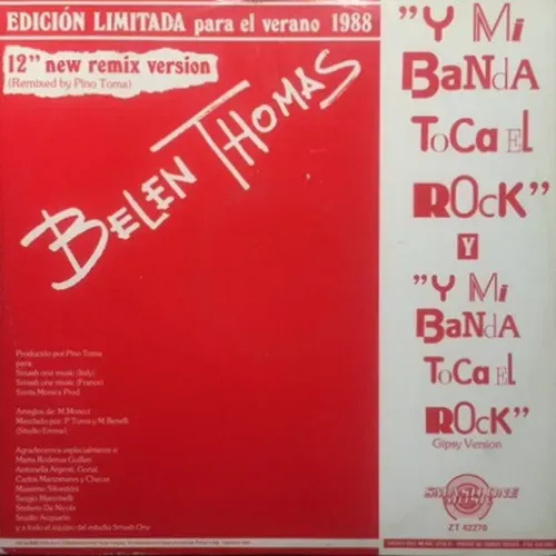 Thomas Belen - Y mi banda toca el rock (Maxi-Single-IT)