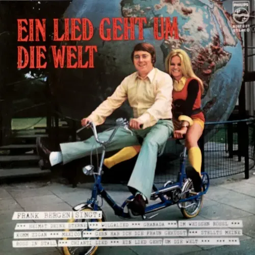 Bergen Frank - Ein Lied geht um die Welt (LP-AT+ Autogramm)