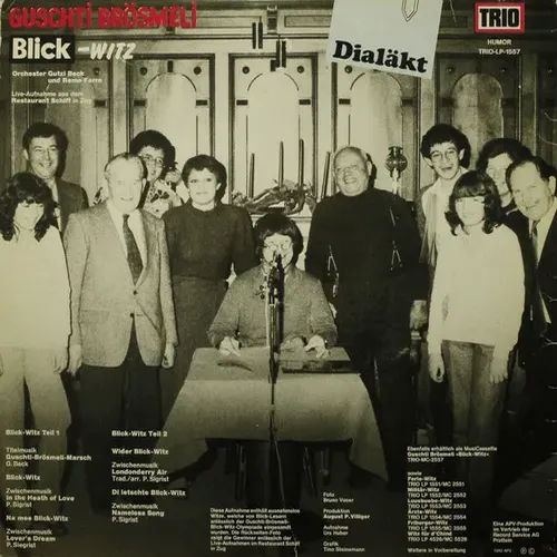 Brösmeli Guschti - Blick-Witz (LP-CH) – Bild 2