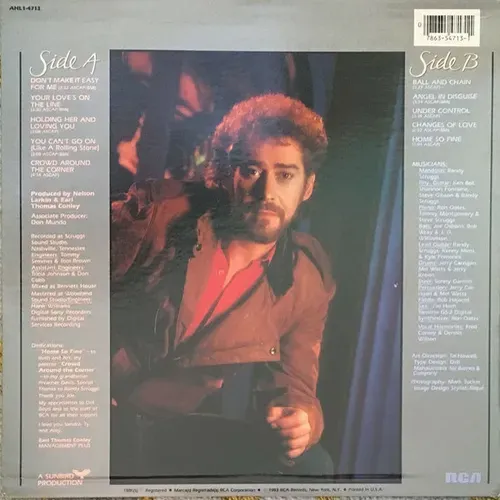 Conley Earl Thomas - Don't make it easy for me (LP-US) – Bild 2