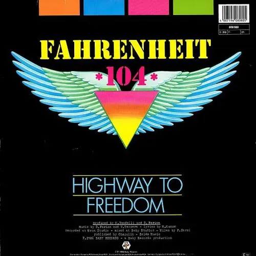Fahrenheit 104 - Highway to freedom (Maxi-Single) – Bild 2