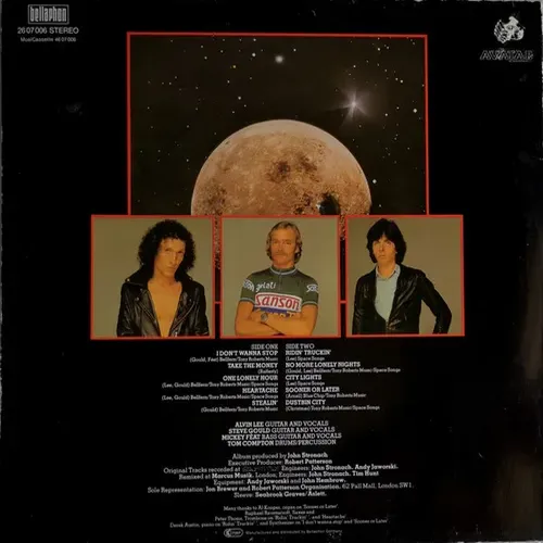 Lee Alvin Band - Free fall (LP) – Bild 2