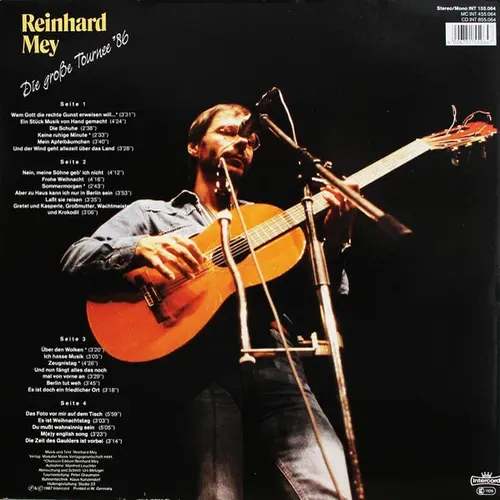 Mey Reinhard - Die grosse Tournee '86 (DLP) – Bild 2
