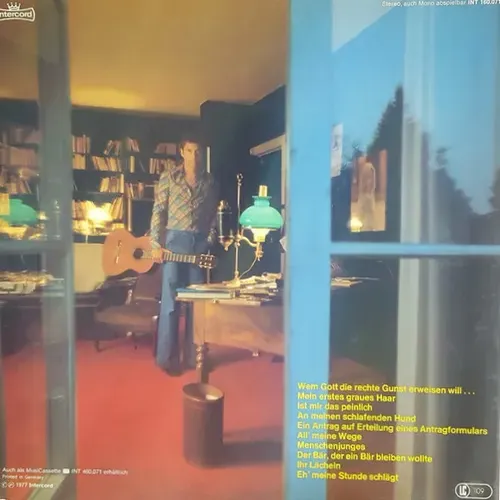 Mey Reinhard - Menschenjunges (LP) – Bild 2