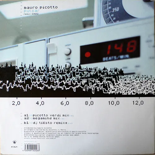 Picotto Mauro - Pulsar (Maxi-Single) – Bild 2