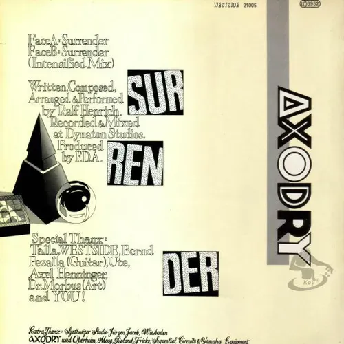 Axodry - Surrender (Maxi-Single) – Bild 2