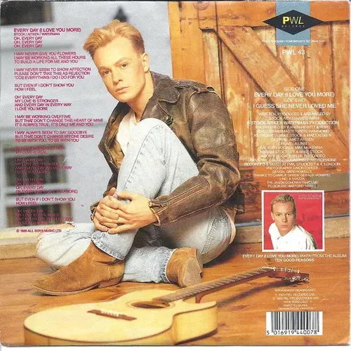 Donovan Jason - Every day (I love you more) (UK-POS) – Bild 2