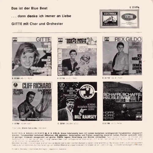 Gitte - Das ist der Blue Beat – Bild 2