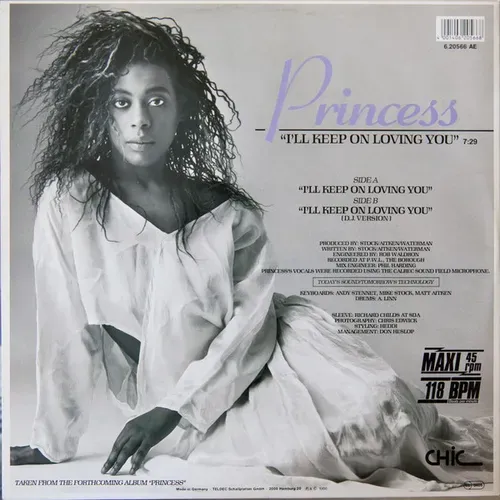 Princess - I'll keep on loving you (Maxi-Single) – Bild 2