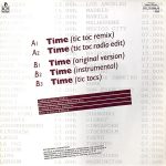 Stone - Time (Tic Toc Remix) (Maxi-Single - Weissmuster) – Bild 2