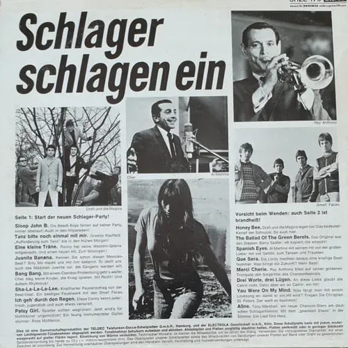 Various Artists - Schlager schlagen ein - 3 (LP) – Bild 2