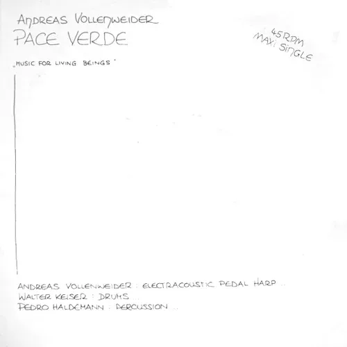 Vollenweider Andreas - Music for living beings (Maxi-Single-NL)