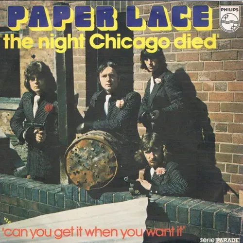 Paper Lace - The night Chicago died (FR-Pressung)