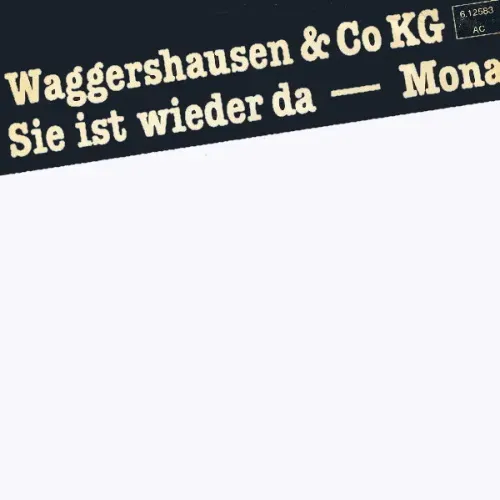 Waggershausen & Co KG - Sie ist wieder da (nur Cover)