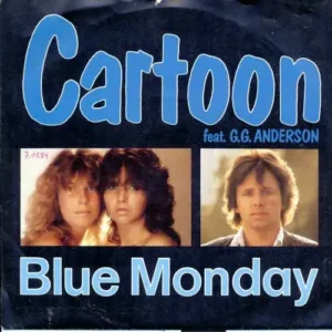 Cartoon featuring G.G. Anderson - Blue monday (nur Cover)