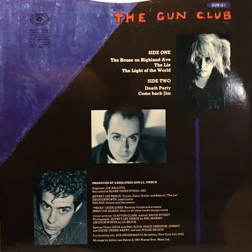 Gun Club - Death Party (Maxi-Single-UK) – Bild 2
