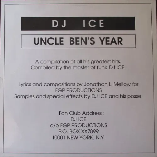 Various Artists - Uncle ben's year (Maxi-Single-US) – Bild 2