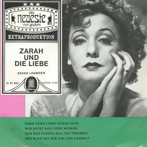 Leander Zarah - Zarah und die Liebe (EP-AK)