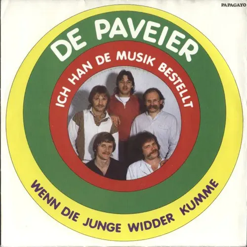 Paveier - Ich han de Musik bestellt (nur Cover)
