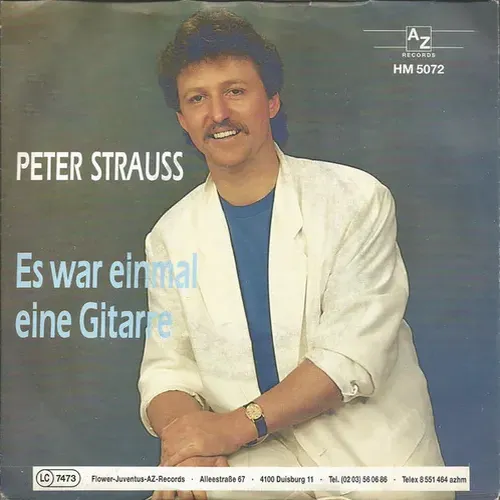 Strauss Peter - Es war einmal eine Gitarre (nur Cover)