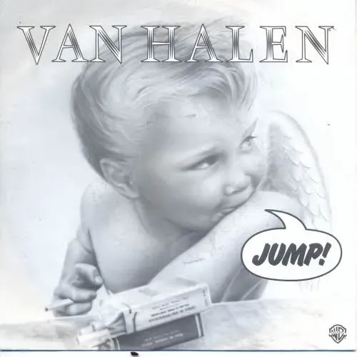 Van Halen - Jump (schwarz-weiss Cover)