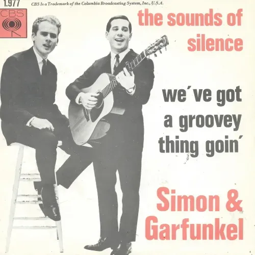 Simon & Garfunkel - Sounds of silence (nur weisses Cover-NL)