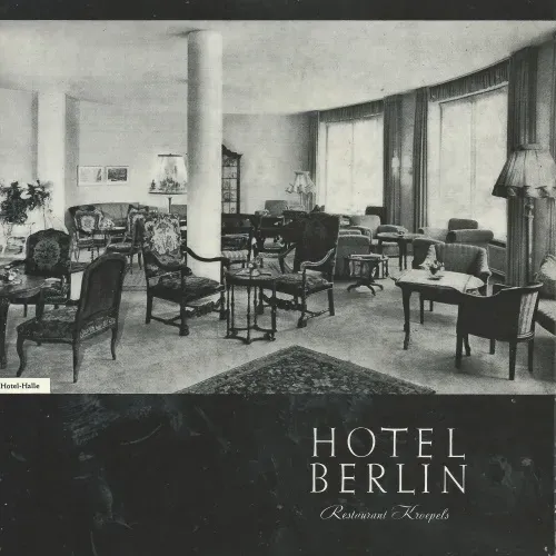 Hotel Berlin - Musikalische Kostbarkeiten aus der Bar (Restaurant Kroepels)