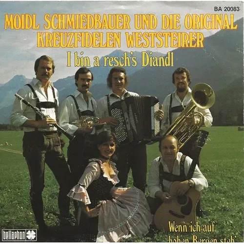 Schmiedbauer Moidl und Original Kreuzfidelen Weststeirer - I bin a resch's Diandl