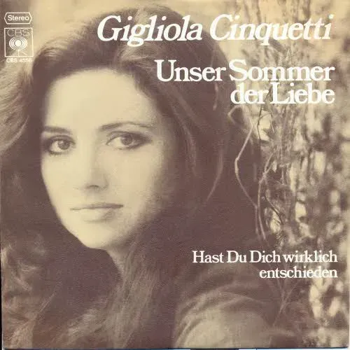 Cinquetti Gigliola - Unser Sommer der Liebe (nur Cover)